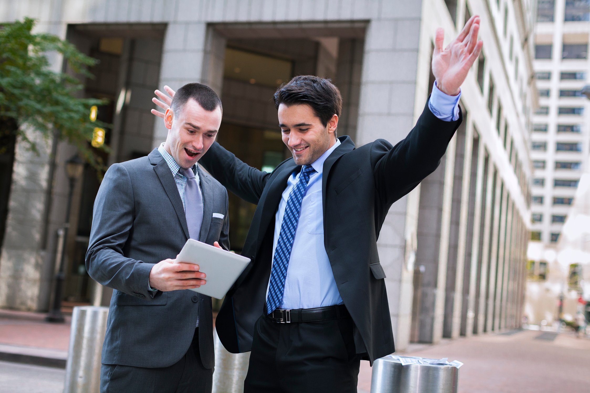 Happy Businessmen